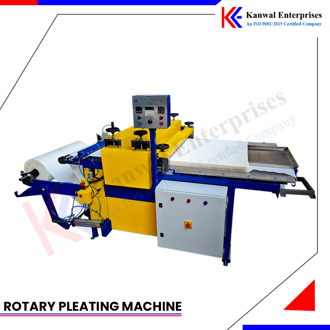 Rotary Pleating Machine In G B Road